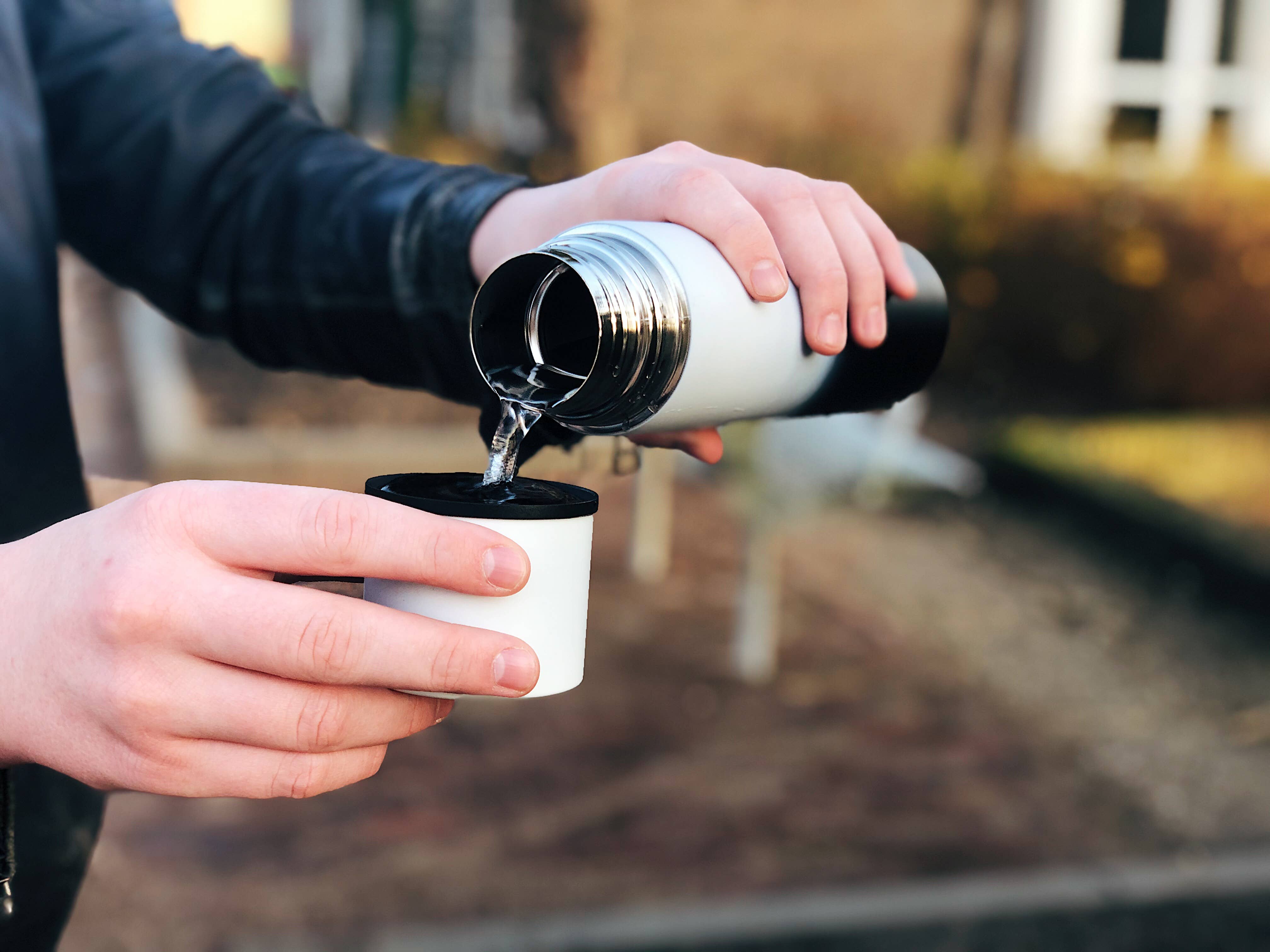 RETULP - Wholesale Water Bottle - Dutchie Thermos ‘Black & White’3