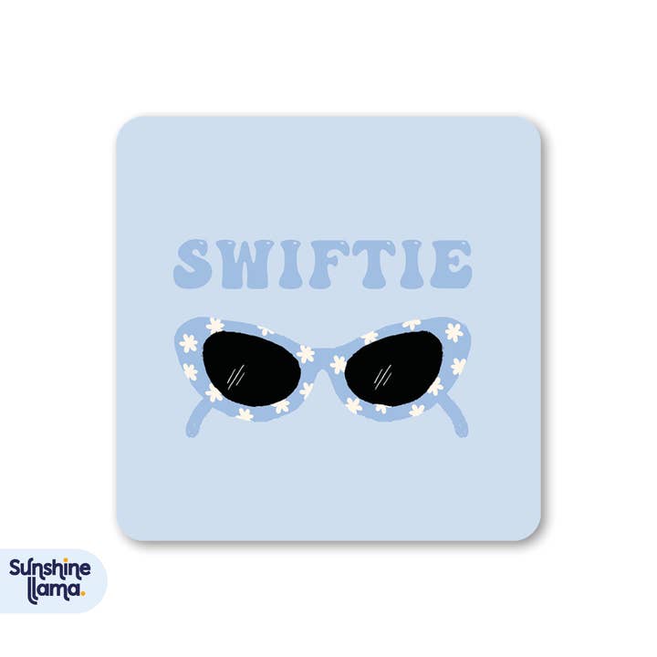Swiftie Coaster - Sunshine Llama for wholesale by Lucy Maggie Designs