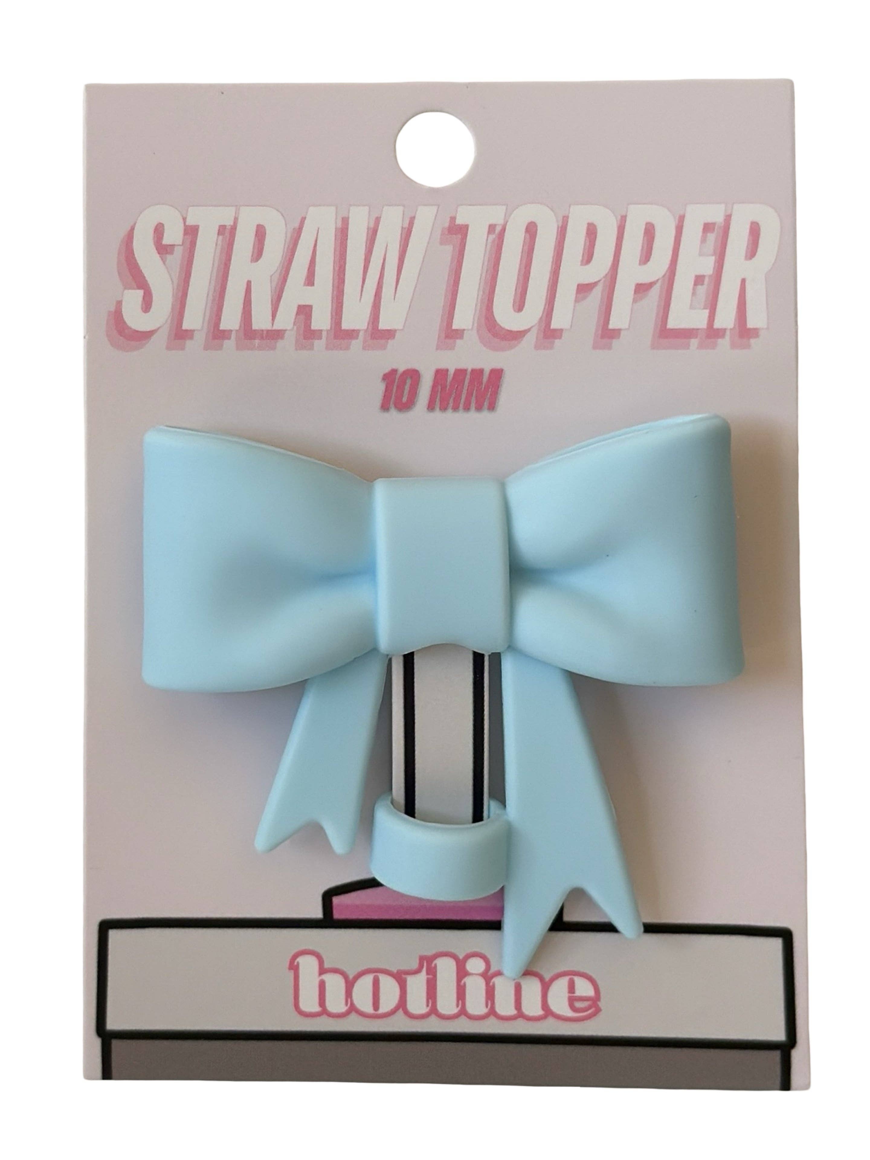 Shop Hotline - Wholesale Drink Topper - Large Bow Straw Toppers4