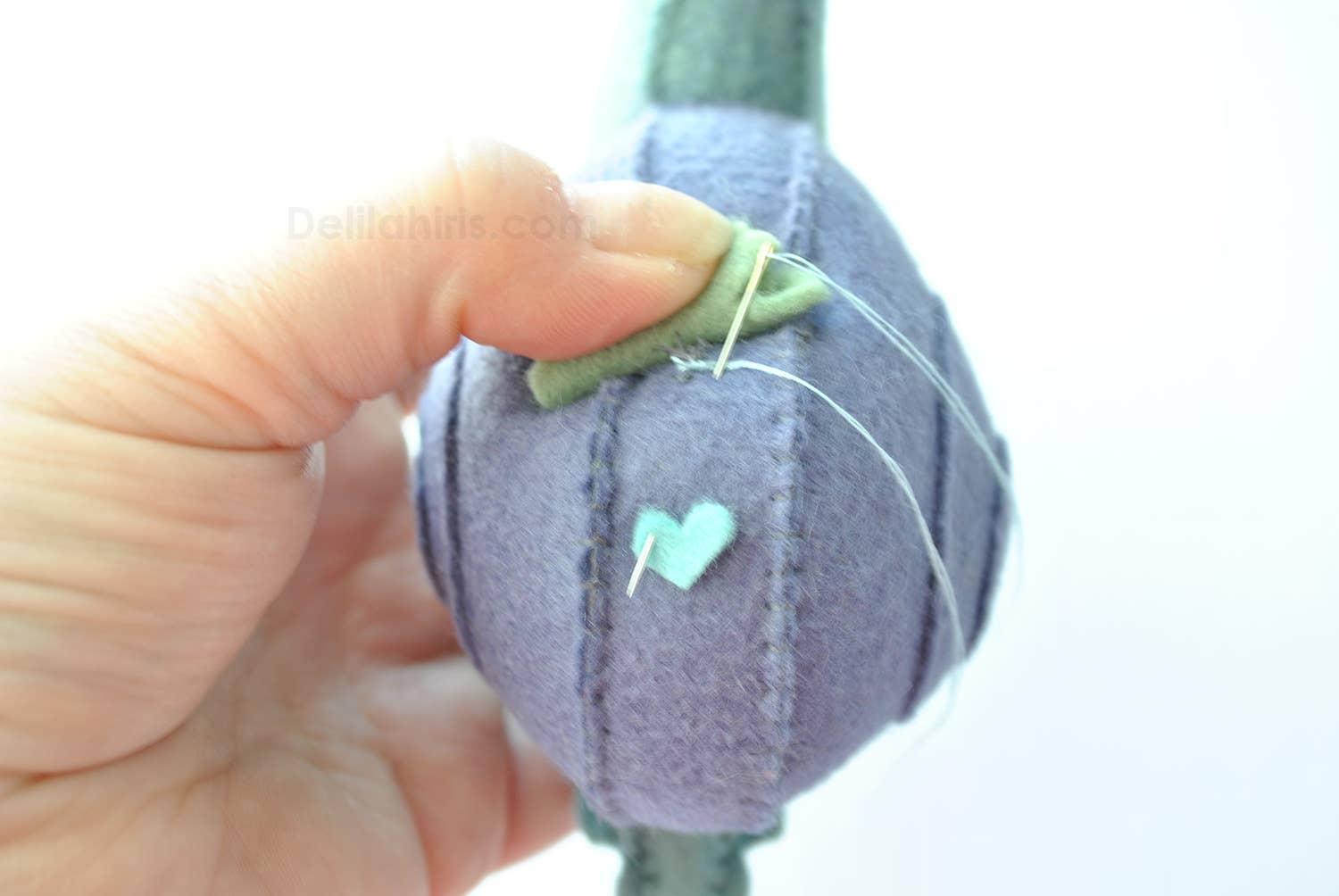 DelilahIris Designs - Wholesale Craft Sewing Kit - Make Your Own Stuffed Snail DIY Kit7