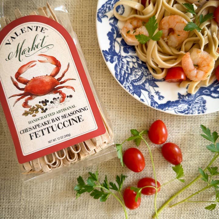 Valente Pasta - Wholesale Pasta - Chesapeake Bay Seasoning Linguine4