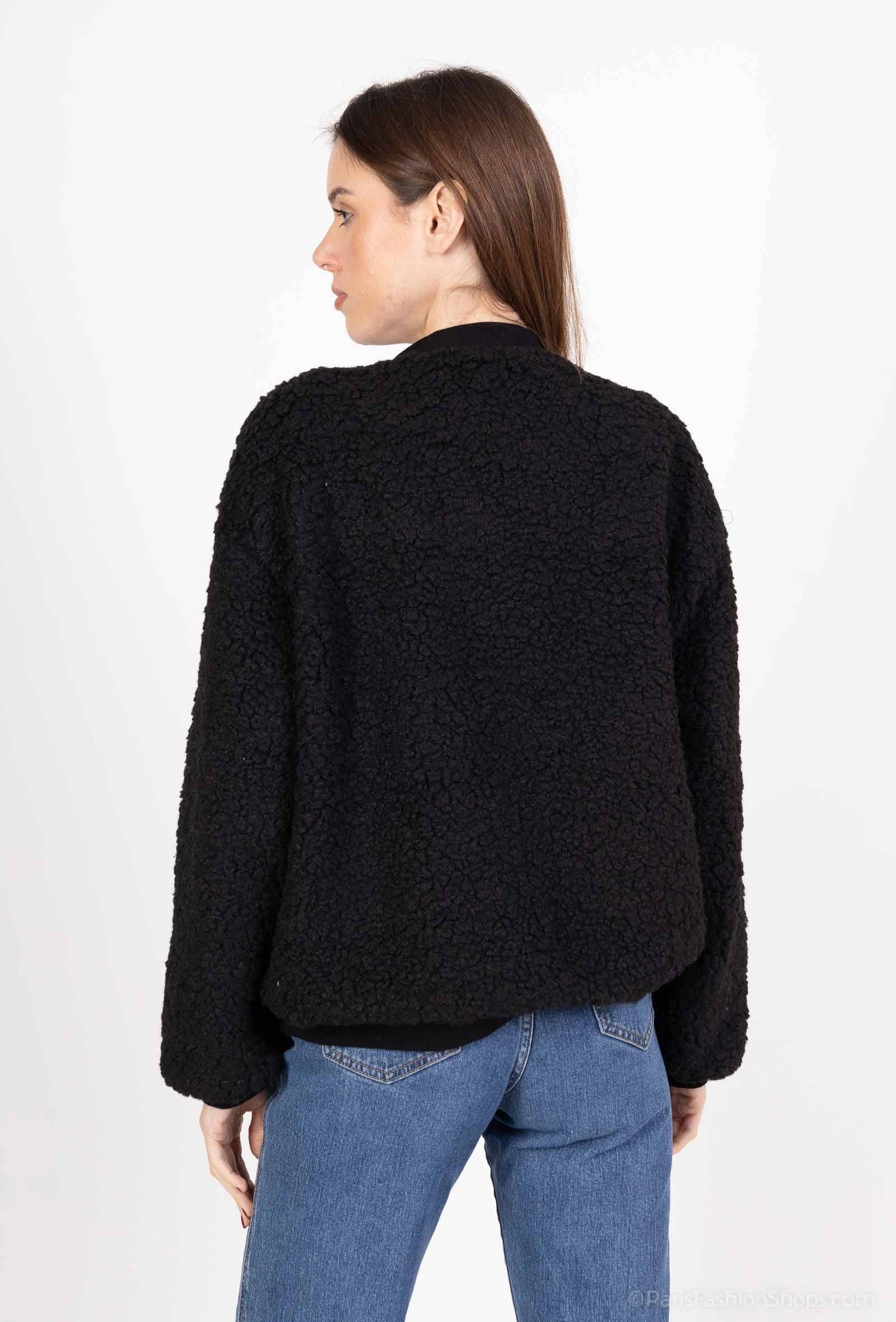 Pépouz' Paris - Wholesale Bomberjack - Dames - Oversized bomberjack in boucle PV252819