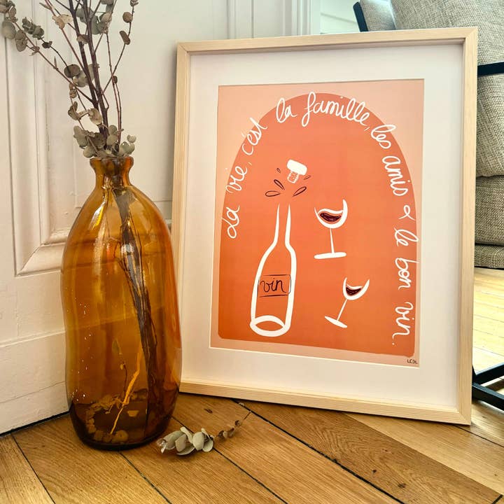 SHOW THE REAL LIFE - decoratieve poster voor wholesale door LE COMPTOIR DE LOULOU