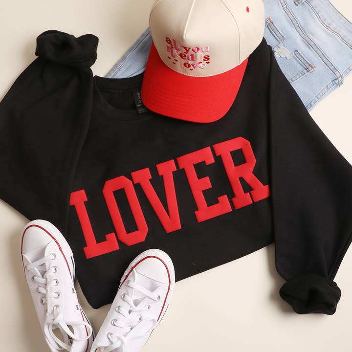 LOVER PUFF Heavyweight Sweatshirt for wholesale by Fashion City