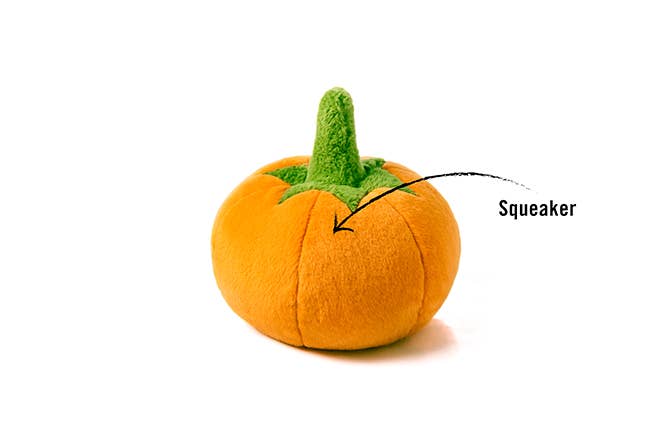 P.L.A.Y. Pet Lifestyle and You - Wholesale Pet Plush Toy - Dog - Garden Fresh - Pumpkin2