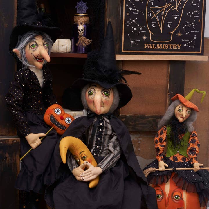 C&F Home - Wholesale Decorative Tabletop Object - Viviana Witch Gathered Traditions Art Doll1