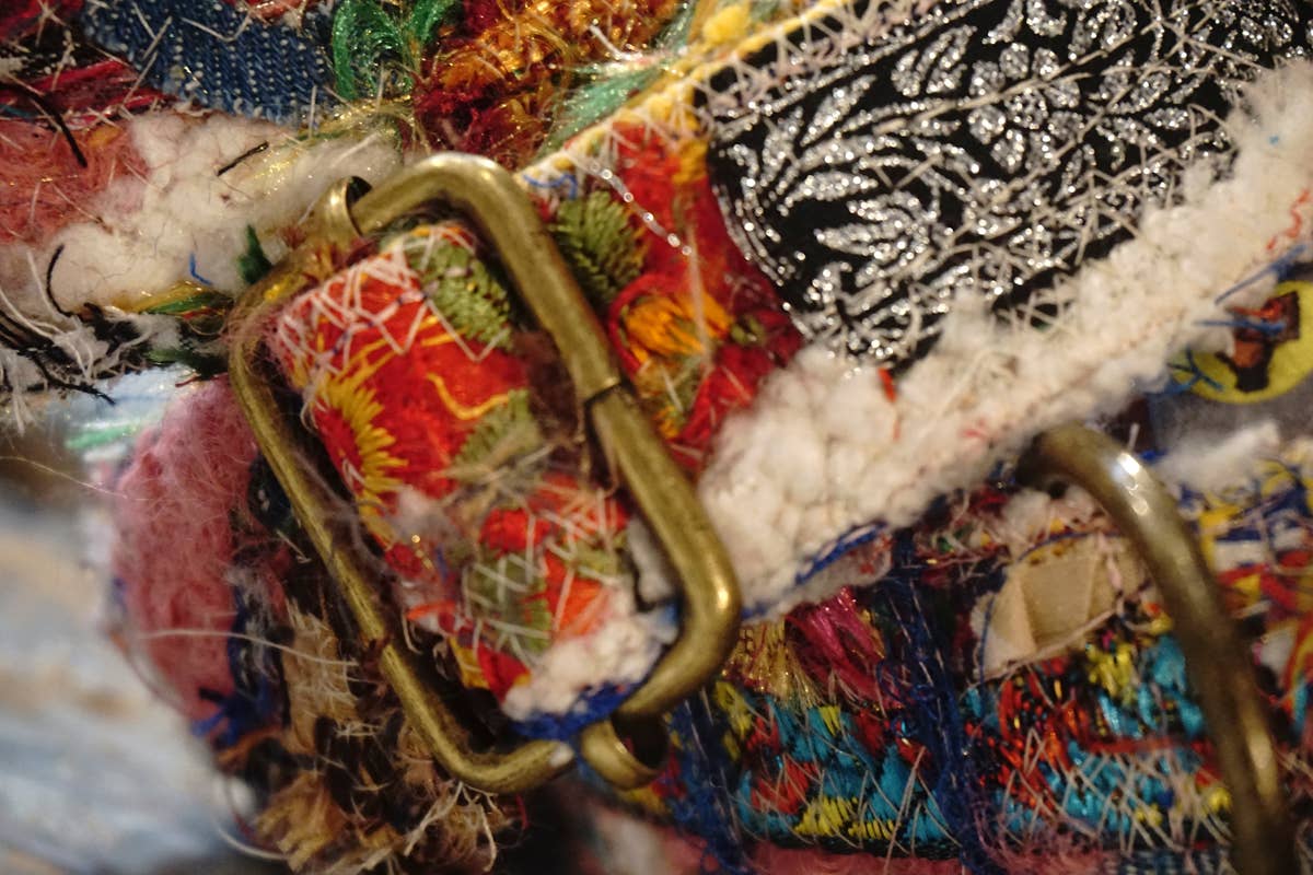 hundsfutter - Wholesale Pet Collar - Dog - Unique "patchwork1" dog collars - box with 4 sizes12