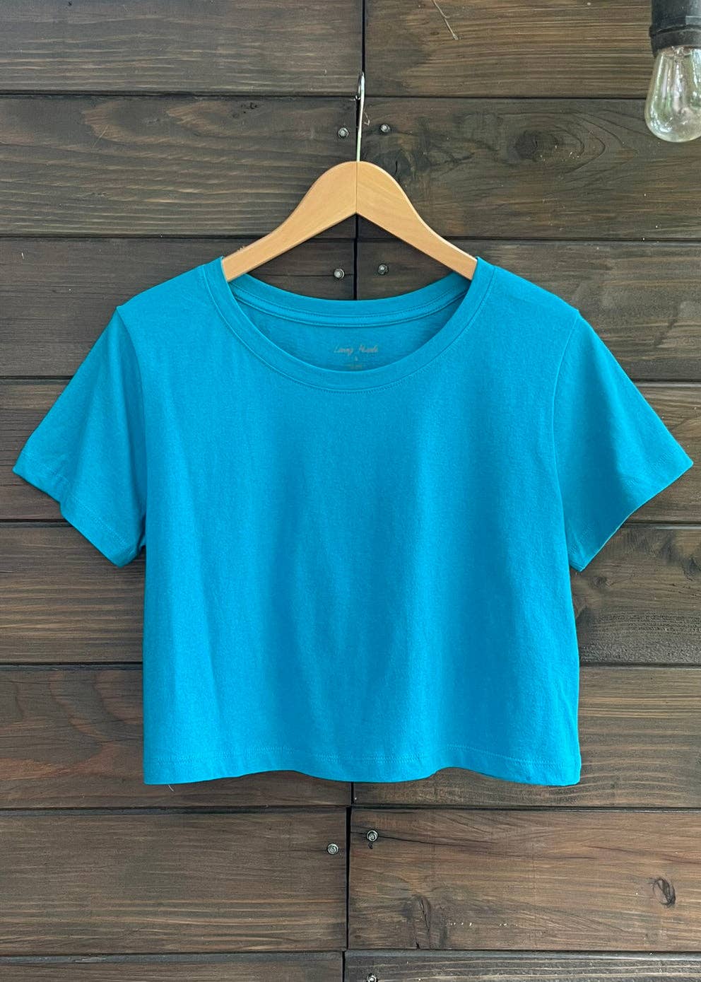 LOVING PEOPLE - Wholesale T-shirt – women's - Premium Cotton Crop Tops (New Colors!)75