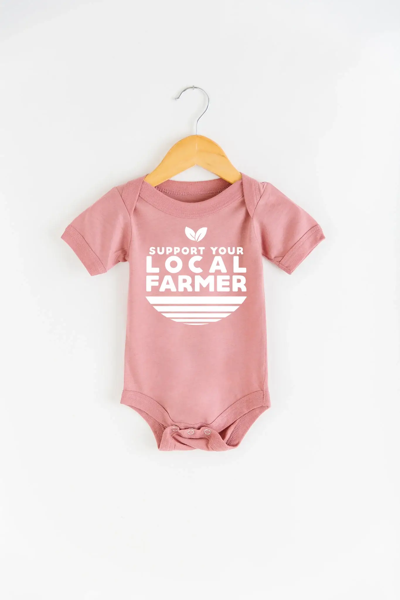 Nature Supply Co - Wholesale Bodysuit (Non-Footed) - Baby - Support Local Farmer Baby Bodysuit | Onesie | Baby Clothing0