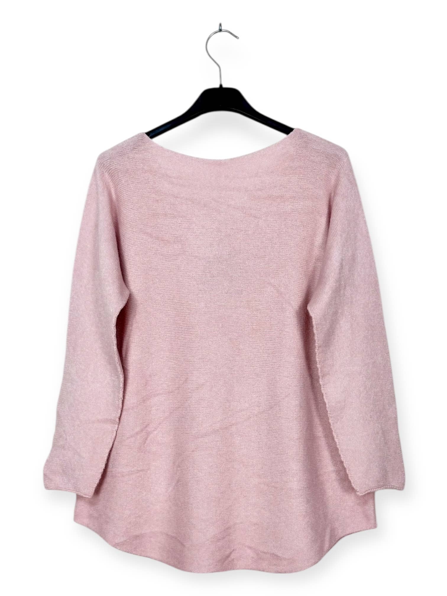 Lucky Nana - Wholesale Knit Sweater - Women's - AH 3167 - V-Neck Sweater with Bichette Flocking13