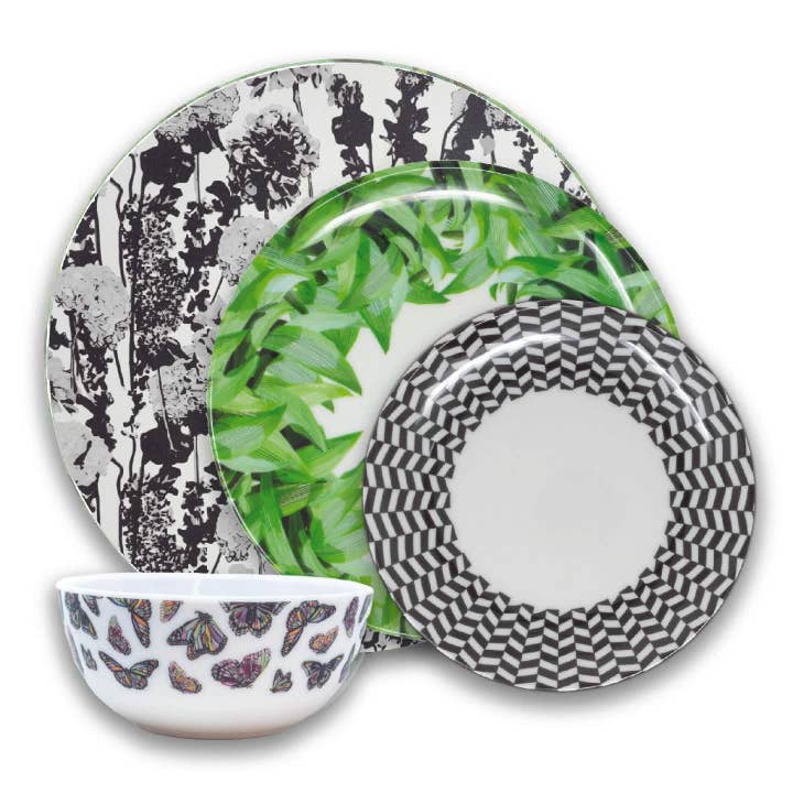 Graceful Garden Set 16 Piece Setting for wholesale by Elizabeth Sutton Home