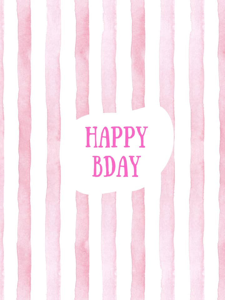 Birthday Stripes for wholesale by Tabor & Co