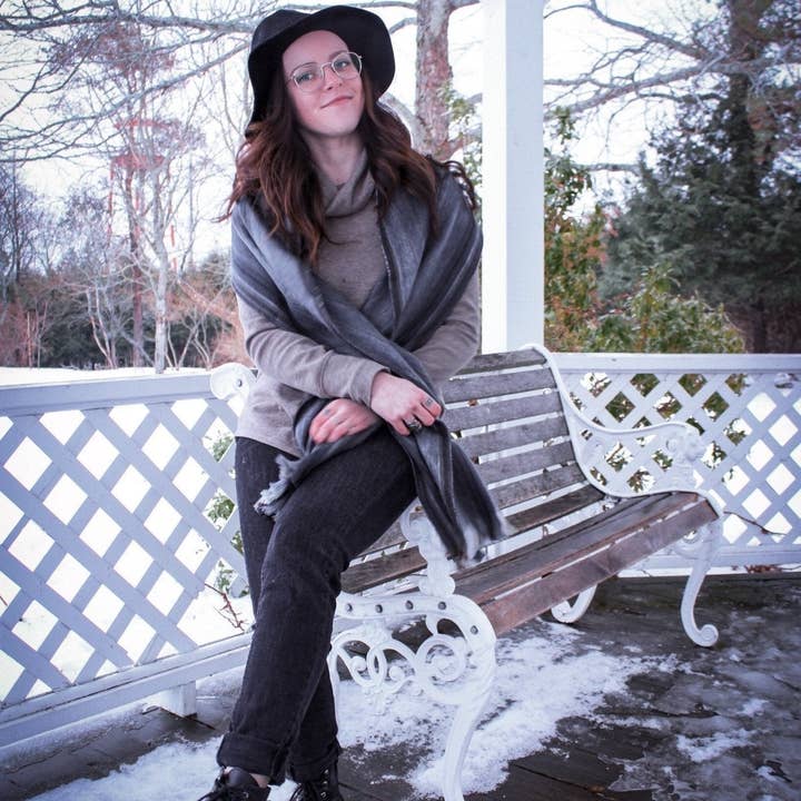 Meraki Movement - Wholesale Scarf - Unisex - Paris Evening Alpaca Scarf4