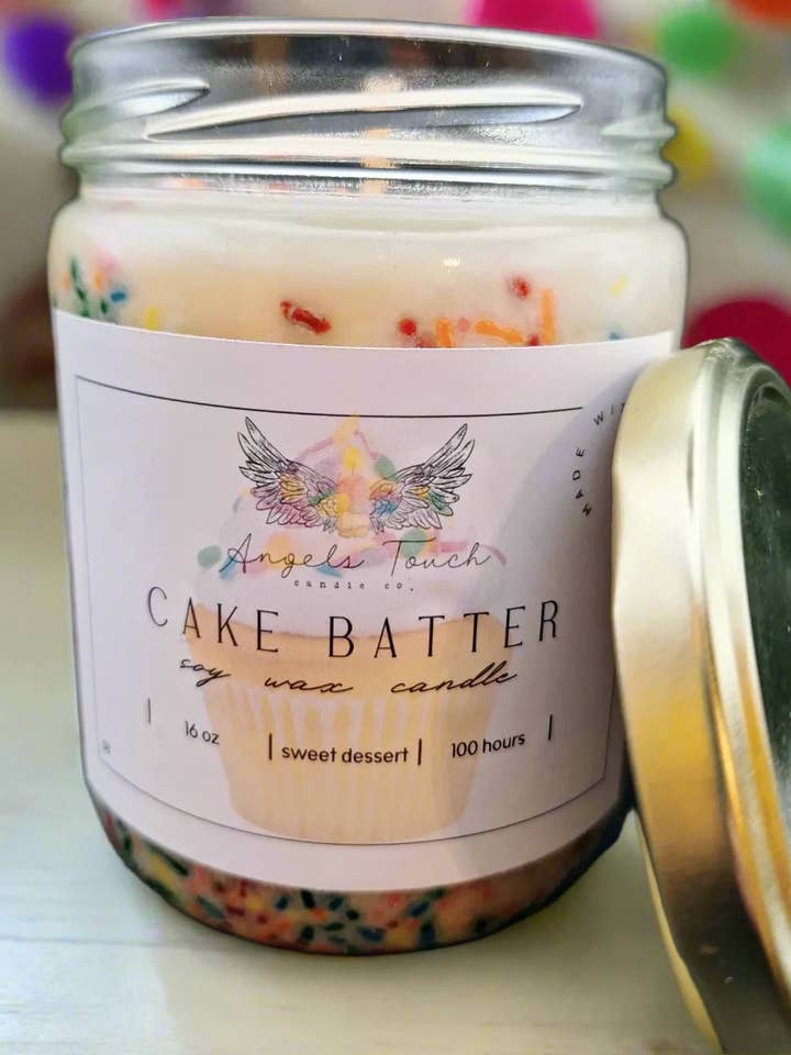 Cake Batter for wholesale by Angels Touch Candle Co.