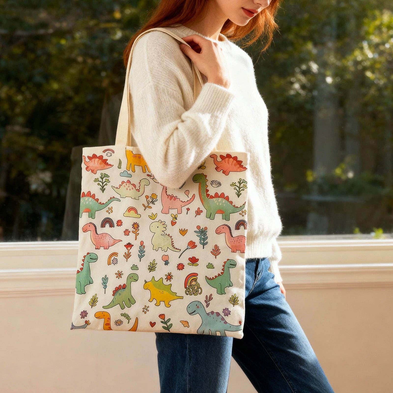 Wrapables.com - Wholesale Tote Bag - Women's - Wrapables Zippered Canvas Reusable Tote Bag18