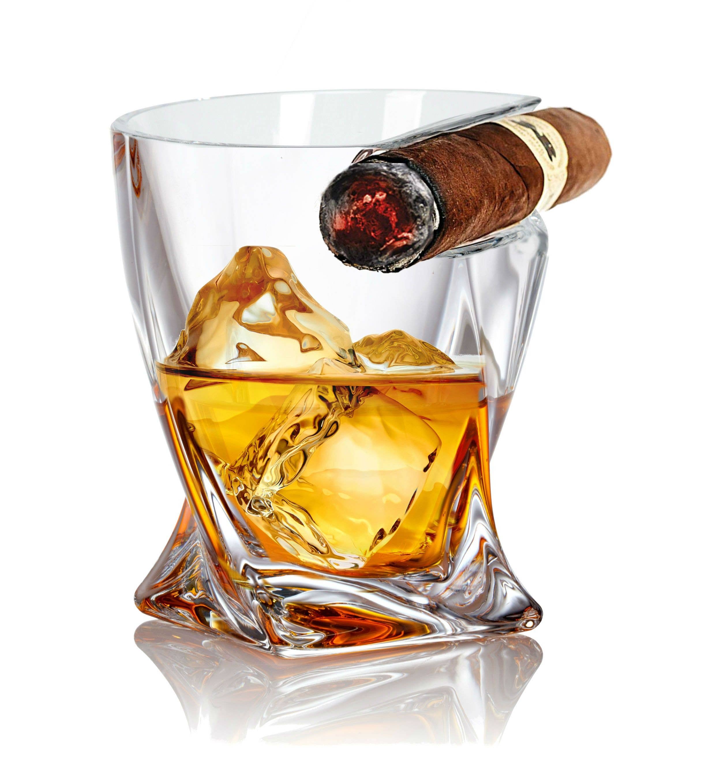 Bezrat - Vente Verres à cocktail/alcool - Verre à cigare torsadé Bezrat5