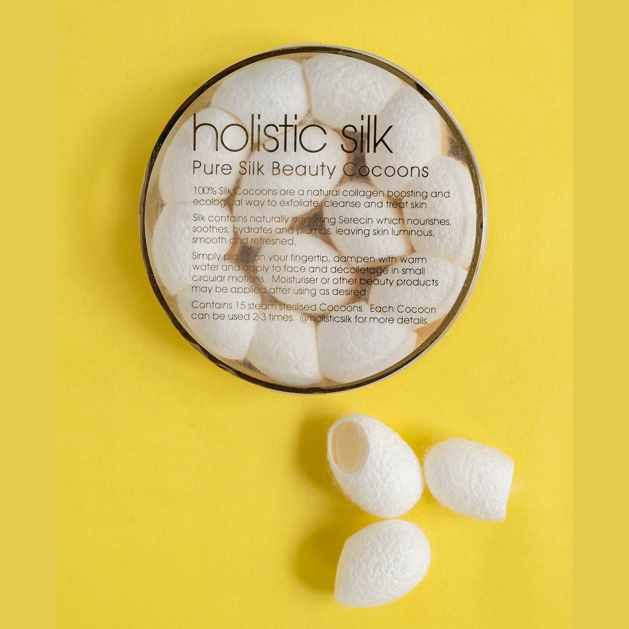 Holistic Silk Ltd – wholesale Skincare face mask – Silk Beauty Cocoons3