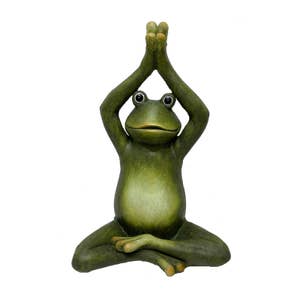 Wholesale Yoga Frog, Novelty Gray Animal