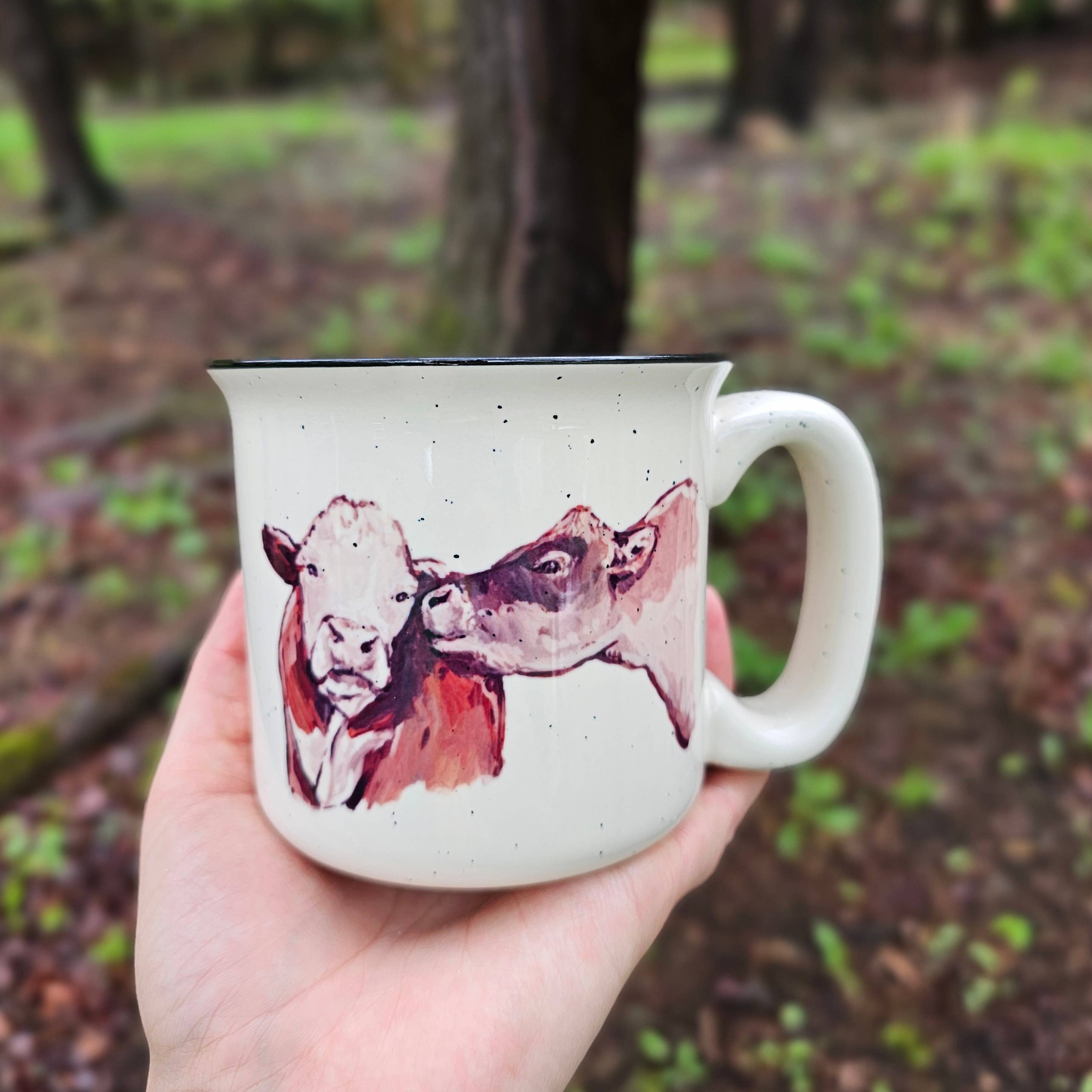 The Cranberry Finch - Wholesale Coffee Mug - Cow Kiss Mug1
