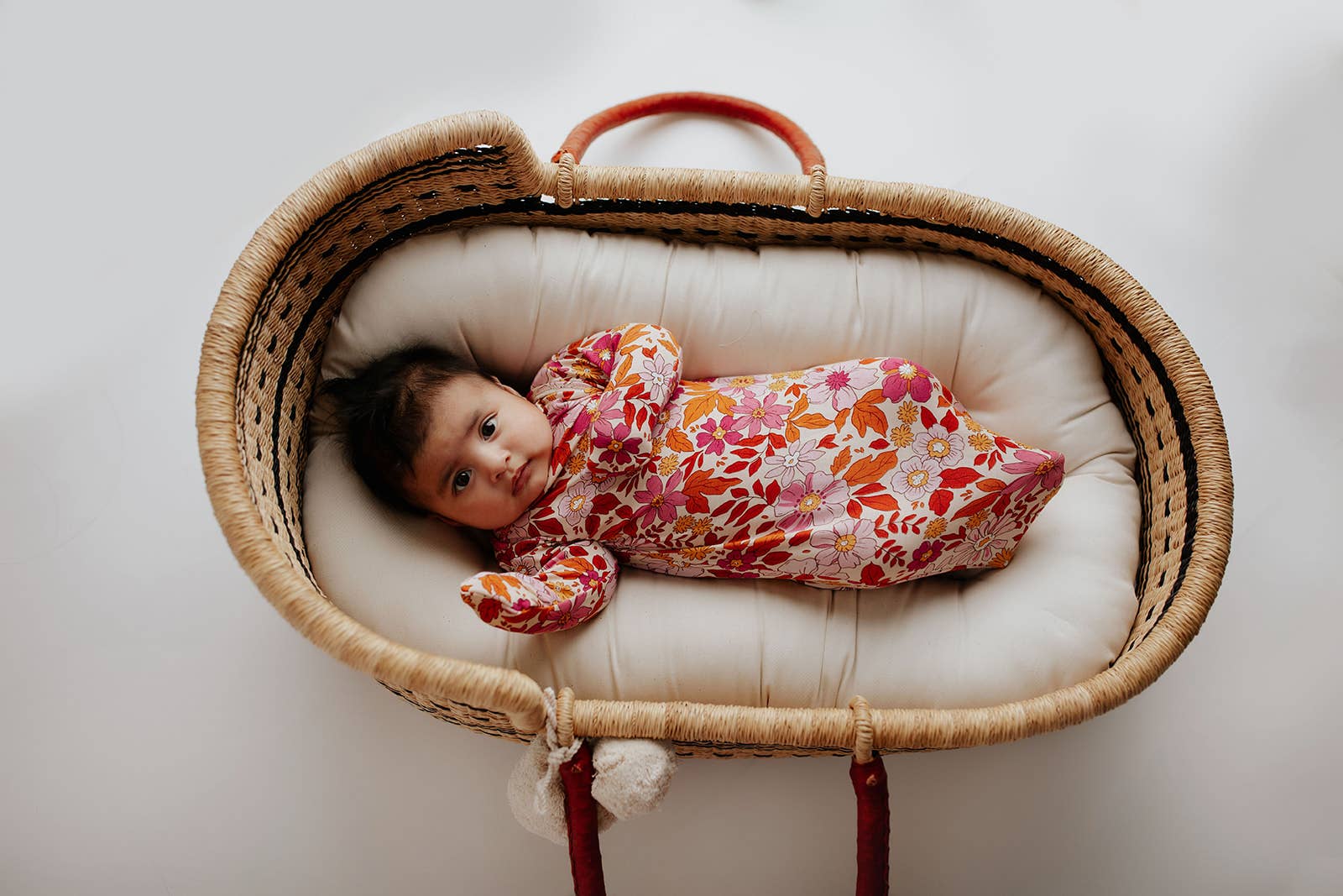 Three Little Tots - Wholesale Babygown - Baby - Wild Child Floral Hawaiian Knotted Gown9