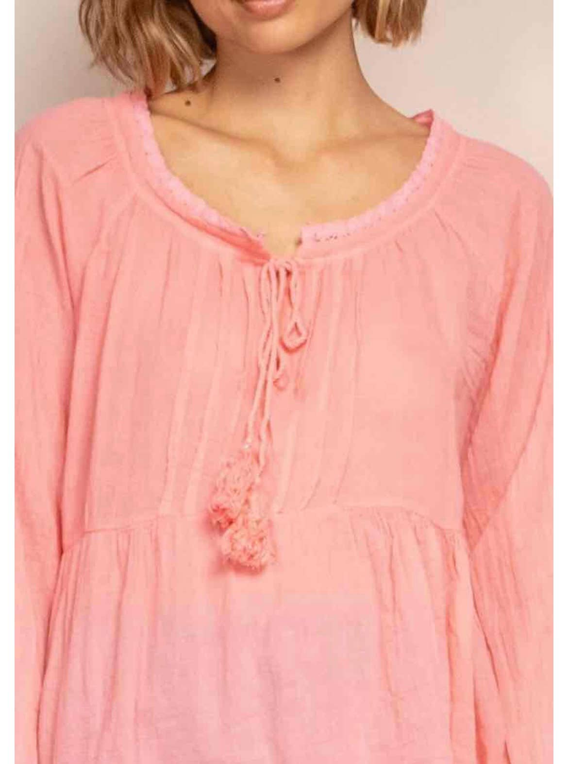 LINEN & COTTON HOUSE - Wholesale Blouse - Women's - 10074 SPRINT SUMMER CLOTHING COTTON BLOUSE35