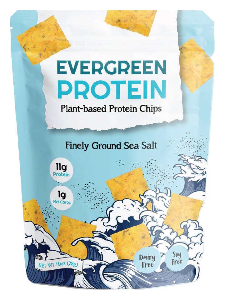 Finely Ground Sea Salt Protein Chip for wholesale by Evergreen Protein