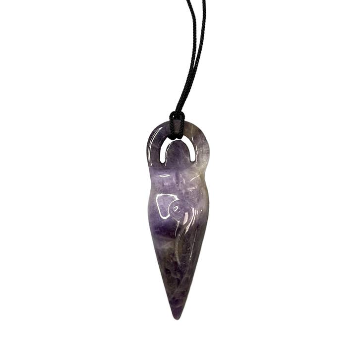 VIE - Wholesale Pendant/Charm Necklace - Mother Earth Goddess Pendant, 8x3cm