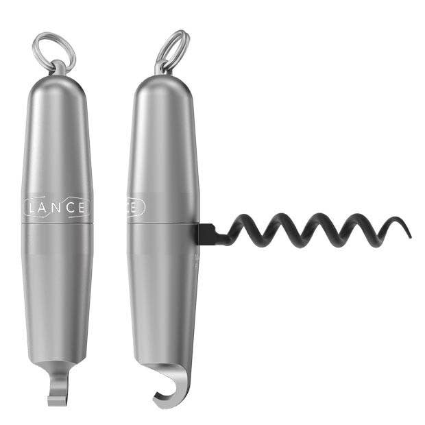 LANCE – Engroshandel Flaske-/vinåbner – Pocket proptrækker oplukker med ring8
