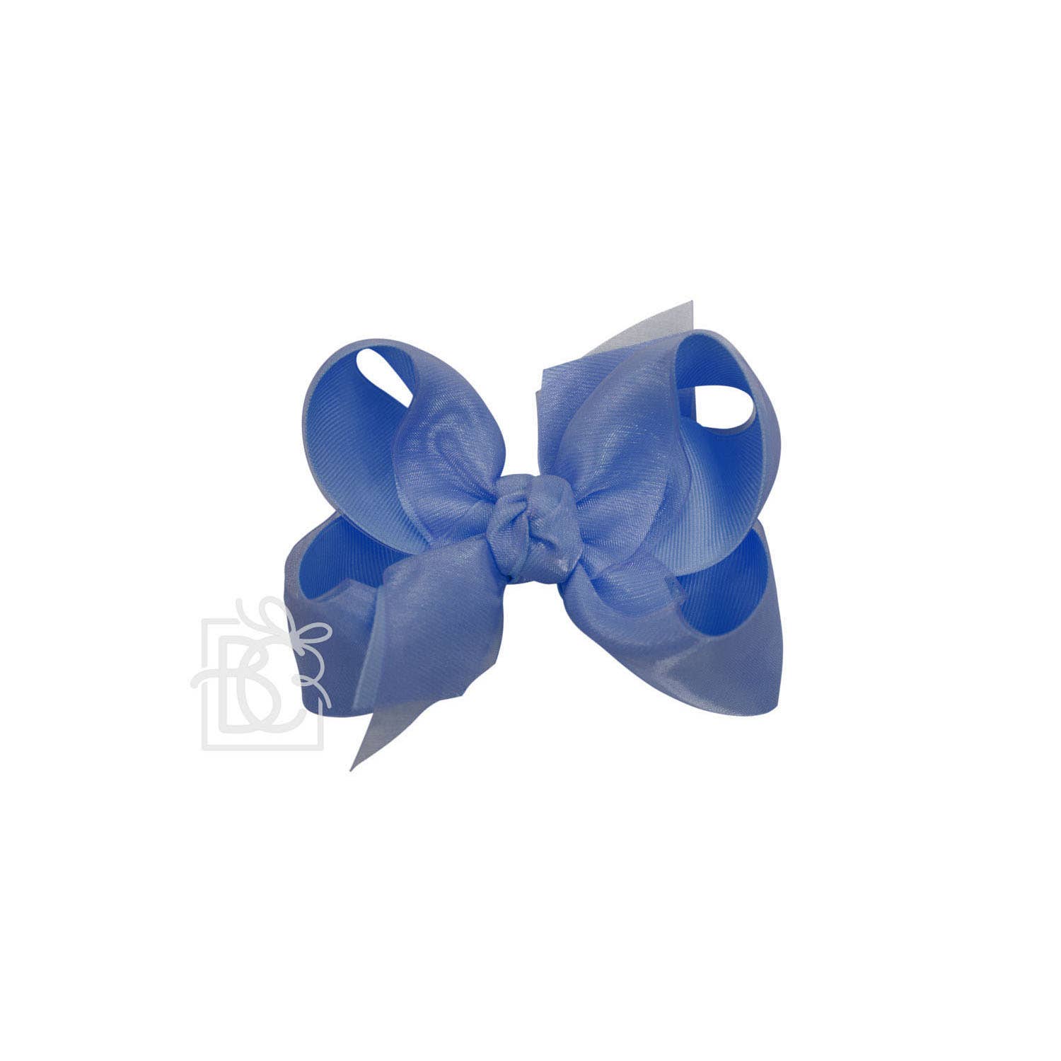 Beyond Creations, LLC – wholesale Hair bow – Kids – LAYERED ORGANZA/GROSGRAIN BOW ON CLIP27