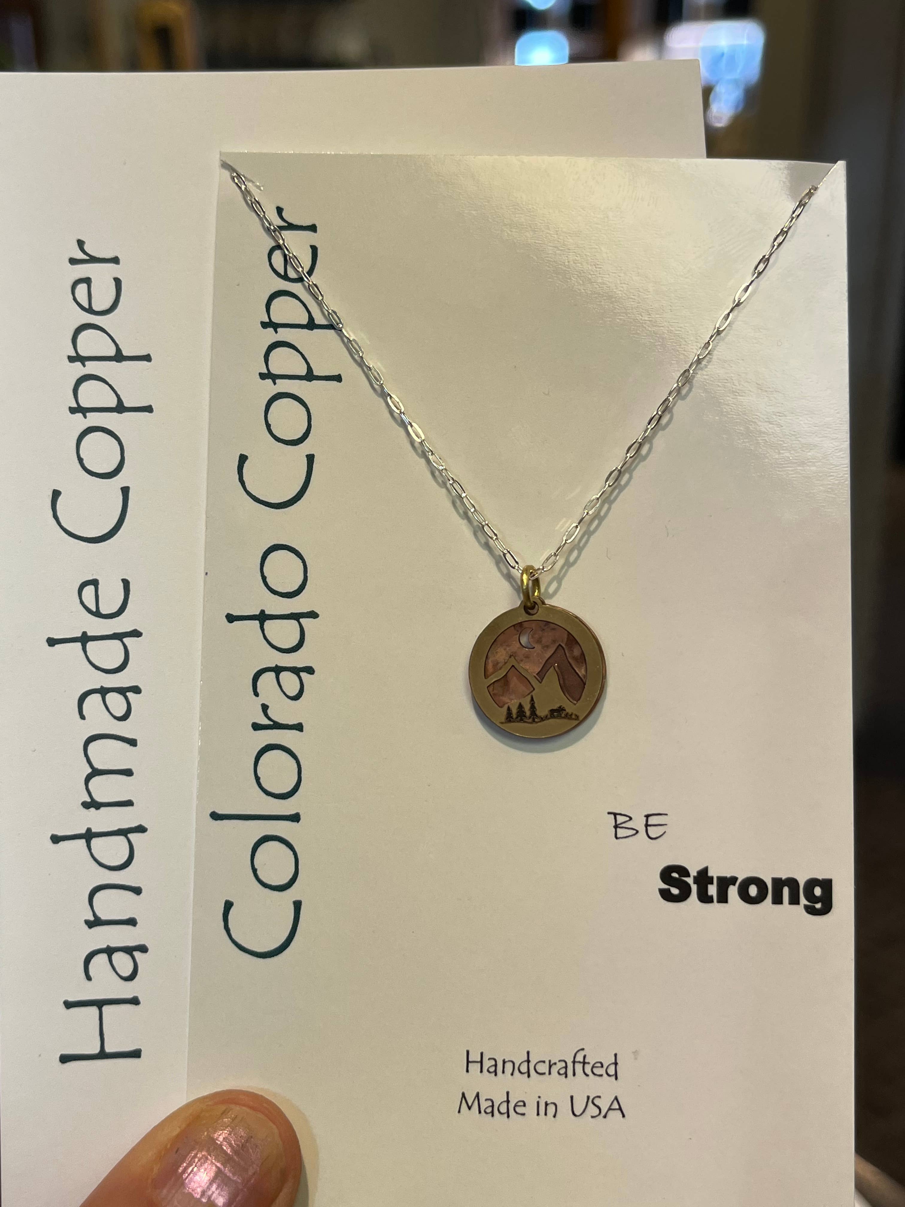Altitude Jewelry - Wholesale Pendant/Charm Necklace - Be Strong1