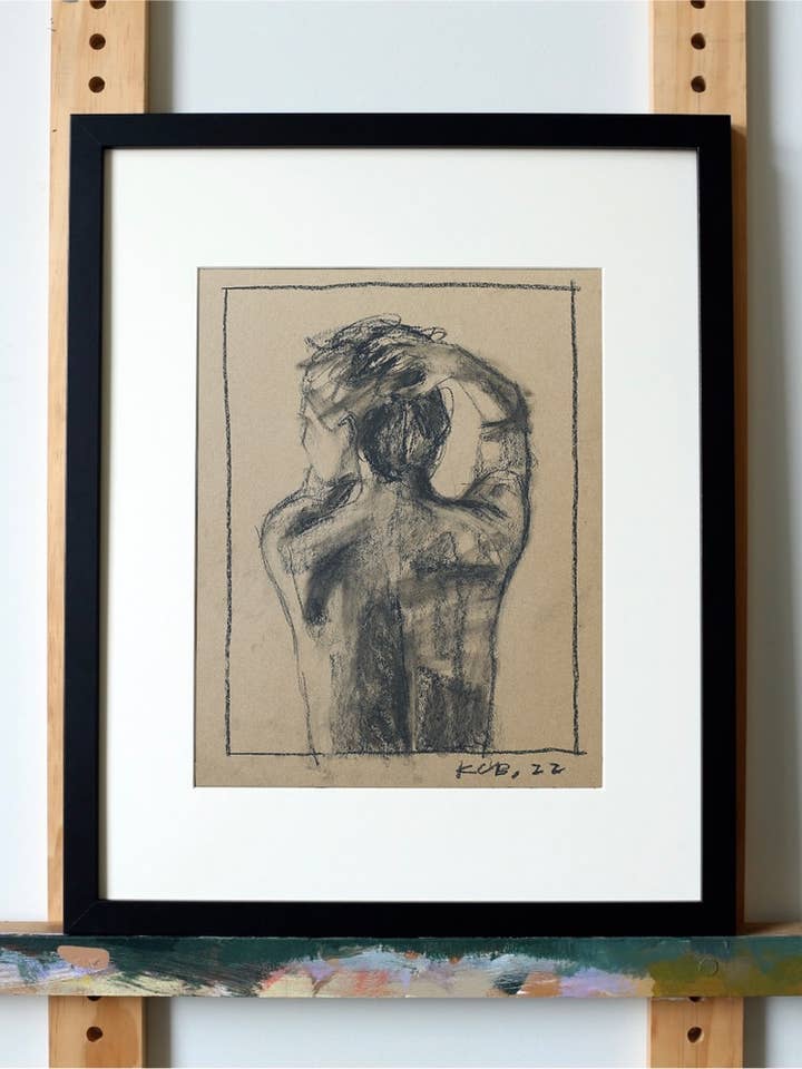 Figure Drawing III Print for wholesale by Katherine Corden Art