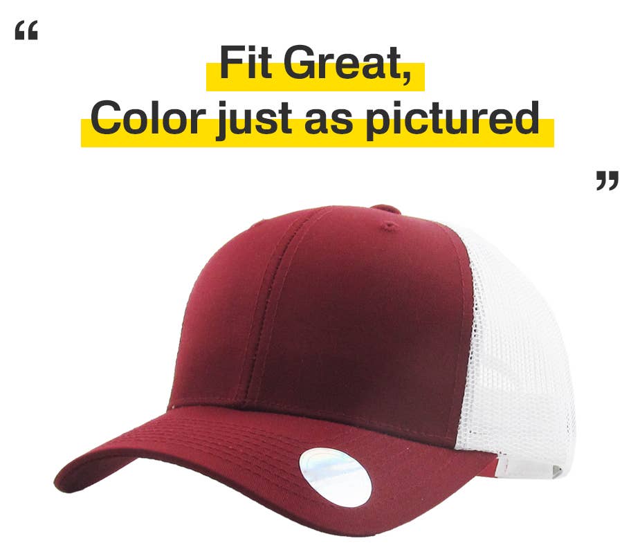 KBETHOS - Wholesale Trucker Hat - Unisex - CLASSIC 6 PANEL MESH BACK39