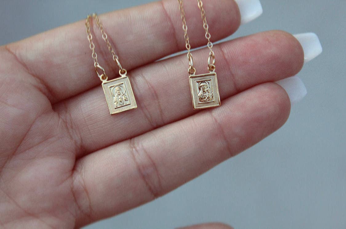 Naomi's Happy Place Shop - Wholesale Pendant/Charm Necklace - Scapular Necklace20