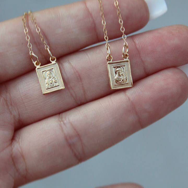 Naomi's Happy Place Shop - Wholesale Pendant/Charm Necklace - Scapular Necklace20