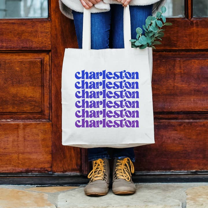 Moonlight Makers - Wholesale Tote Bag - Women's - Charleston, SC - Colorful Tote Bags - Ombre, Gift, Beach Bag