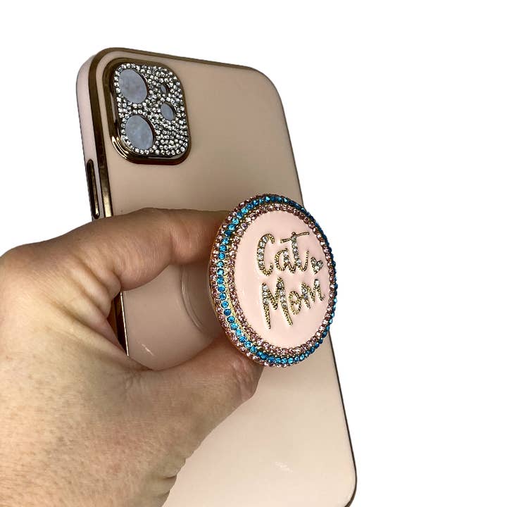 Phone Grip - Cat Mom for wholesale by snapadoodle