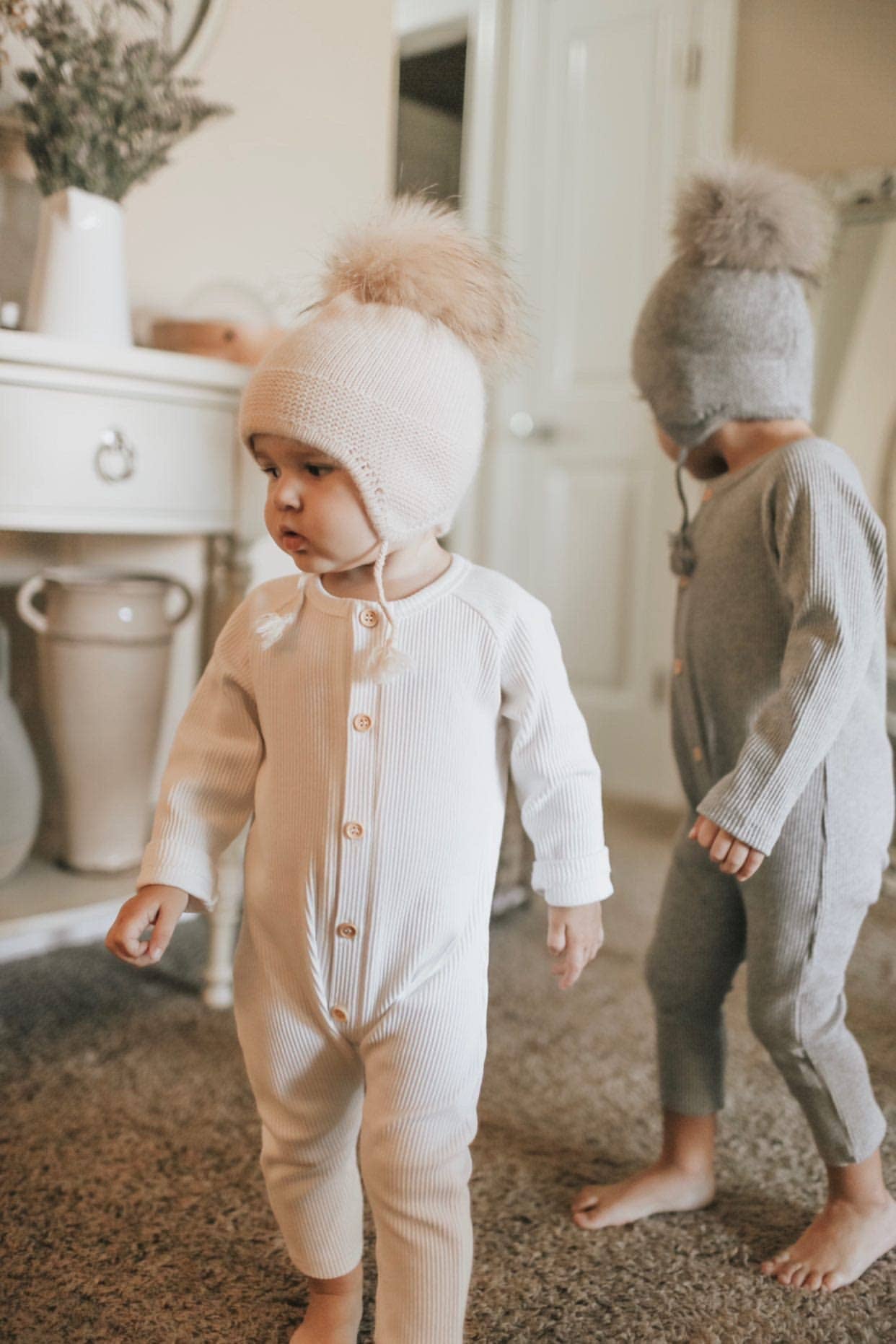 Petite Maison Kids - Vendita all'ingrosso Berretto - Bambini - Cappello da aviatore in cashmere14