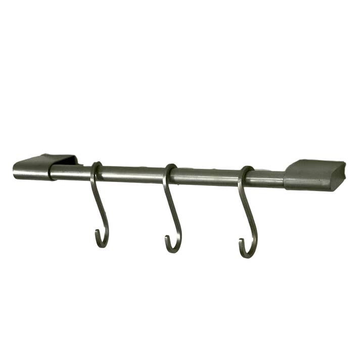 Geborsteld nikkel drie verwijderbare handdoekbar/tensil rek voor wholesale door Wilco Home