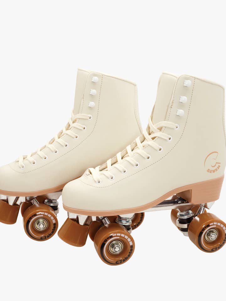 C7skates - Vente Patins à roulettes – homme - Patins Quad à la crème glacée à la vanille