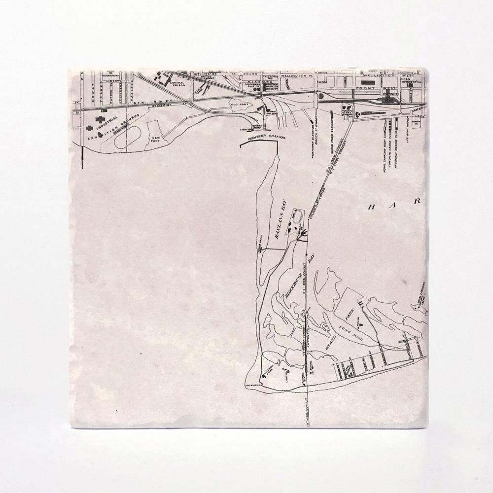 Versatile Coasters Canada - Wholesale Coasters - Toronto 1901 Maps7