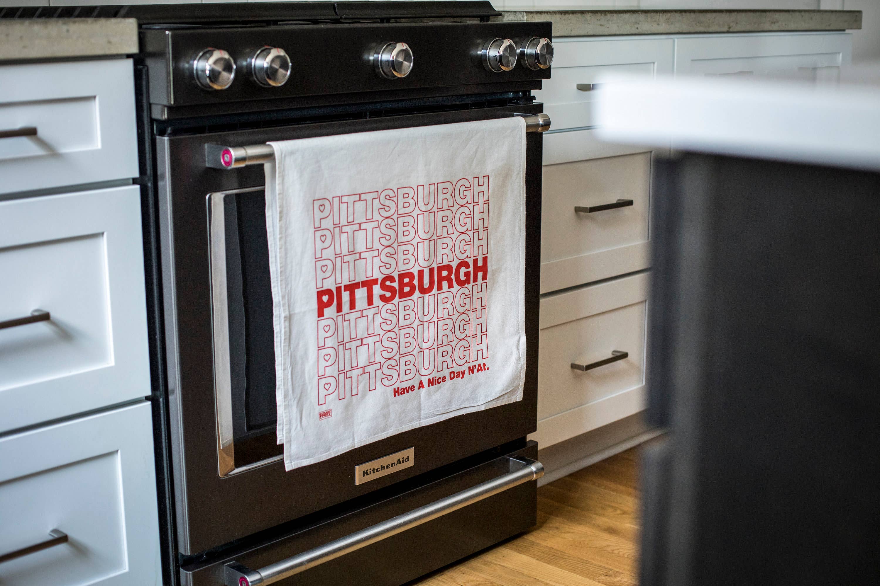 strawberryluna - Wholesale Tea Towel - Pittsburgh Kitchen Tea Towel Have a Nice Day N'at Pittsburgh5