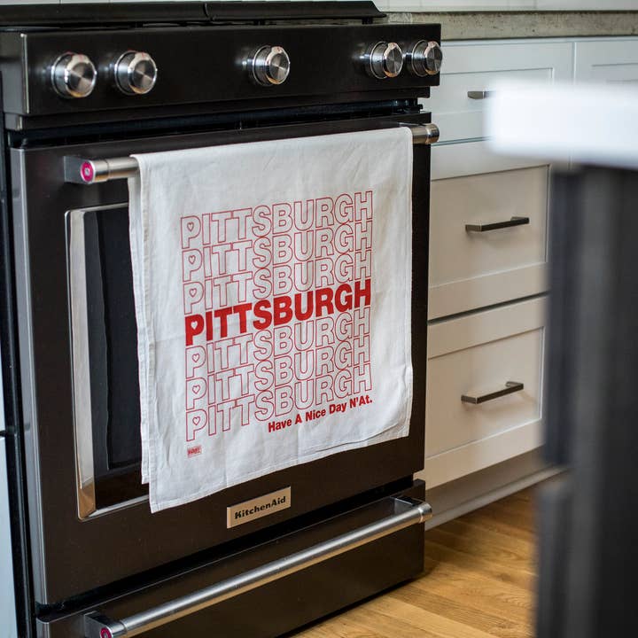 strawberryluna - Wholesale Tea Towel - Pittsburgh Kitchen Tea Towel Have a Nice Day N'at Pittsburgh5