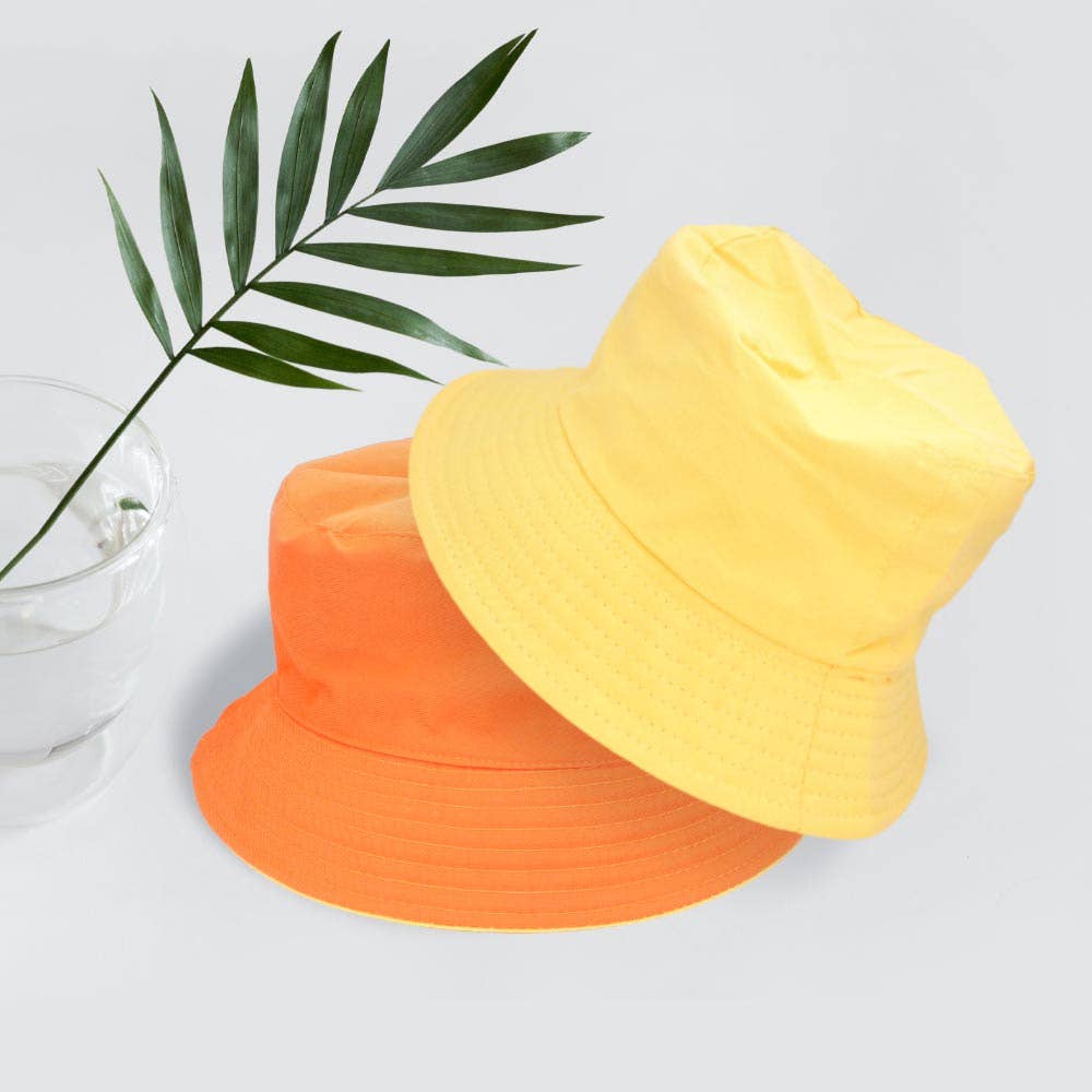 Sensibling Corp. - Wholesale Bucket Hat - Women's - Reversible Solid Bucket Hat11