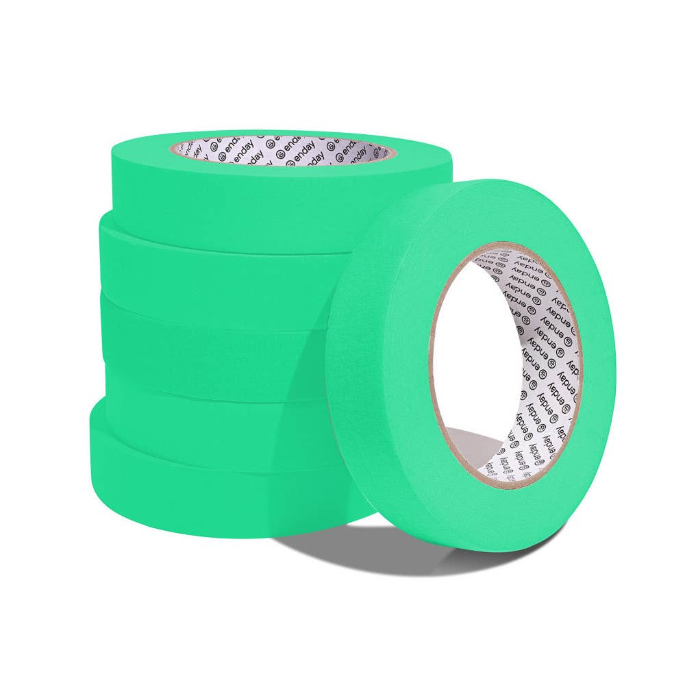 enday - Wholesale Tape - Colored Masking Tape, 1" x 60 Yards4