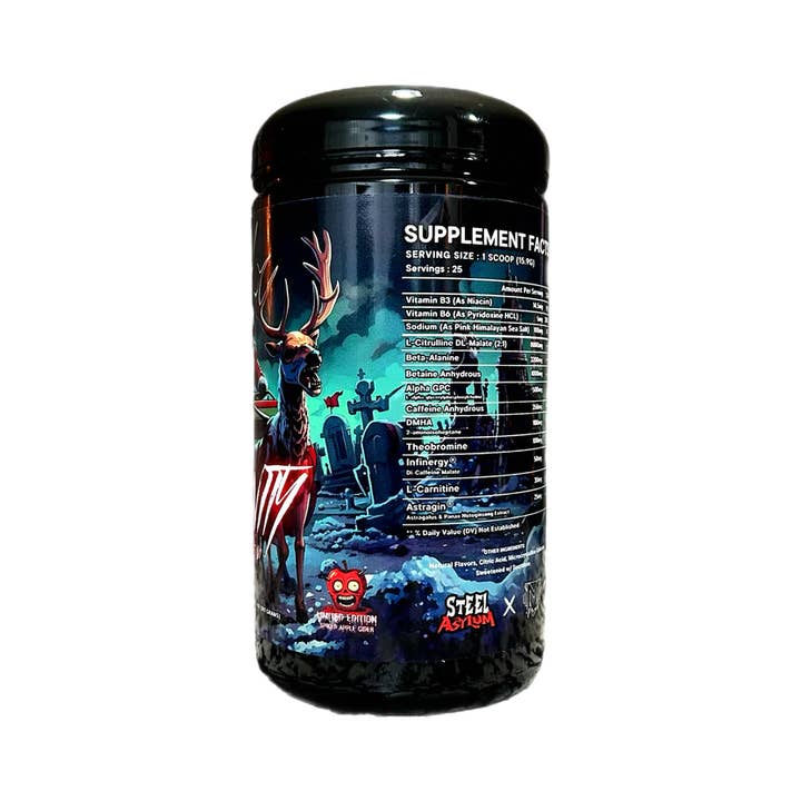 Mass Cast, LLC - Wholesale Oral Supplement/Vitamin - Insanity Preworkout by Steel Asylum2