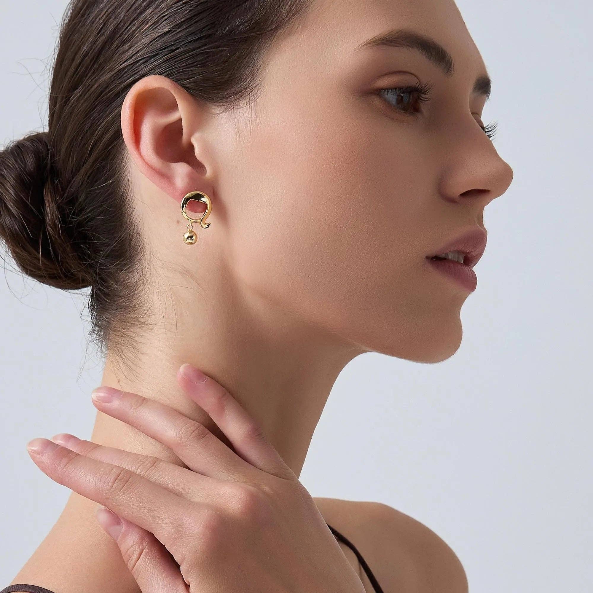 Perimade & Co. LLC - Wholesale Dangle Earrings - Mismatch Girl Boy Sign Drop Earrings in 925 Sterling Silver1