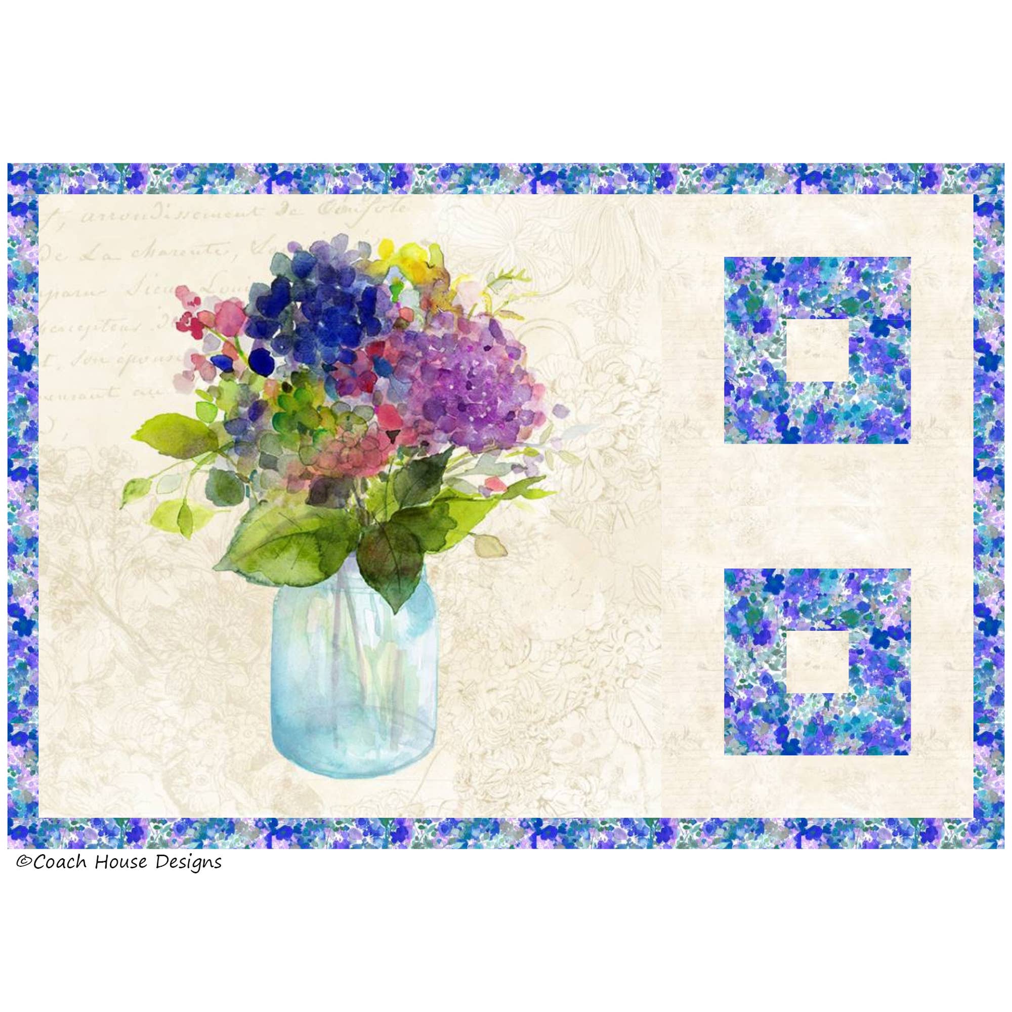 Coach House Designs - Wholesale Quilt - Flowers for Your Table Quilt Pattern6