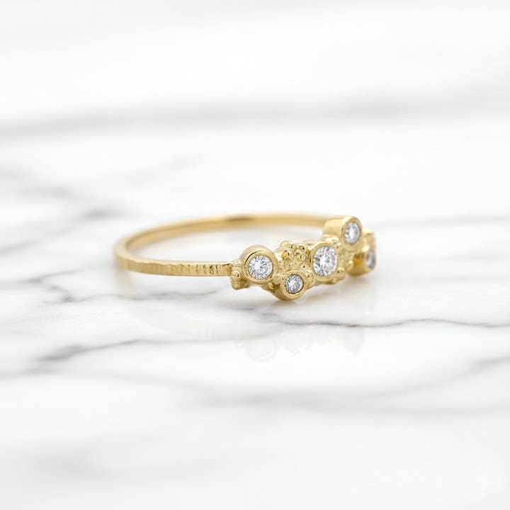 J + I Jewelry - Wholesale Multi-Stone Ring - Diamond Cluster Ring3