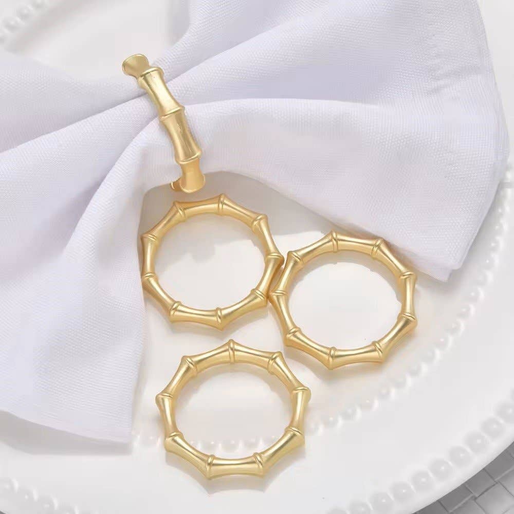 Kriya Veda - Wholesale Napkin Ring - Bali Napkin Rings (Set of 4)2