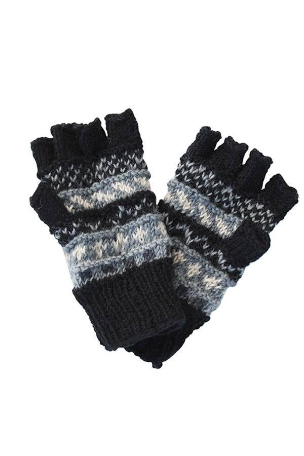 Lakhays Collection Inc. - Wholesale Arm Warmers - Women's - Winter Love Wool Unisex Arm Warmer Fingerless Gloves1